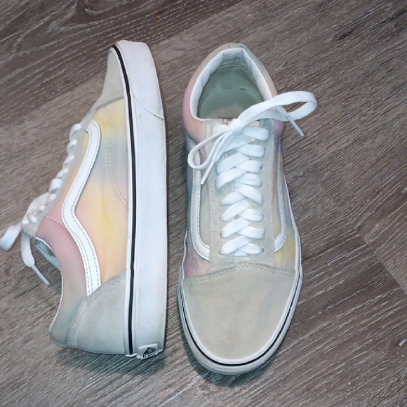Women's Vans Preloved Multicolor Sneakers - Picture 4 of 10